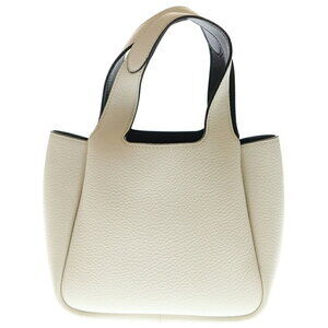 Prada Leather Dino Handbag White Vitello
